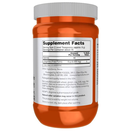Now Foods L-Arginine Powder 1000 g