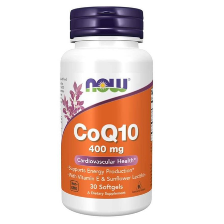 Now Foods Koenzym Q10 400 mg 30 kapsúl