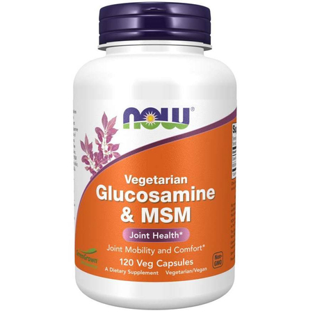 Now Foods Glucosamine a MSM (Vegetarian) 120 kapsúl