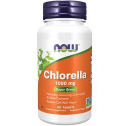 Now Foods Chlorella 1000 mg 60 tabliet