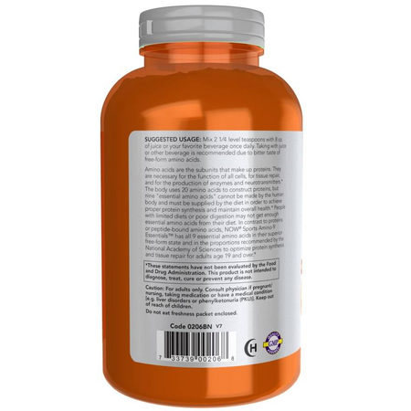 Now Foods Amino-9 Essentials Pudr 330 g