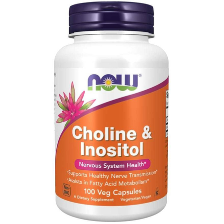 Now Foods Cholin Inositol 100 veg kapsúl