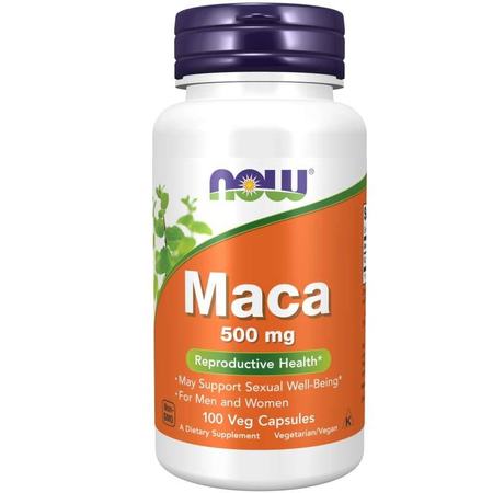 Now Foods Maca 500 mg 100 kapsúl