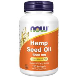 Now Foods Hemp Seed Oil 1000 mg 120 kapsúl
